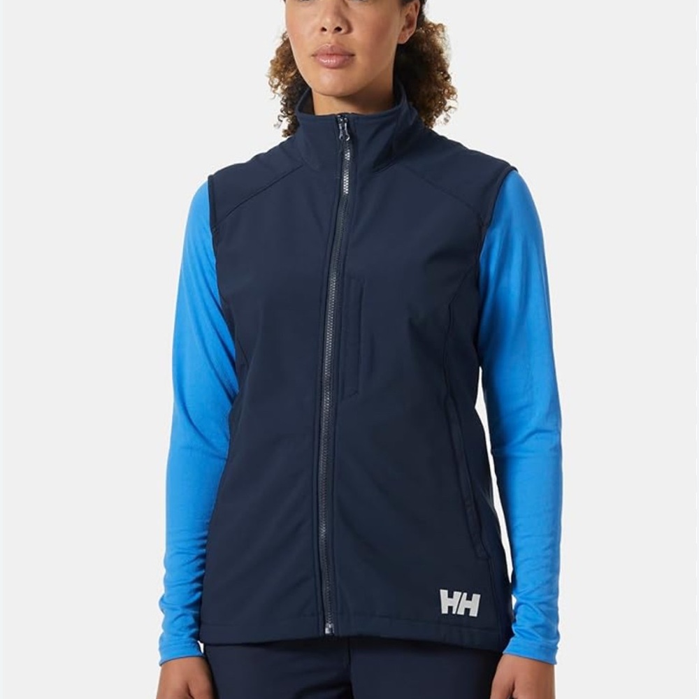 Helly Hansen Women's Soft shell Navy Vest Sz large